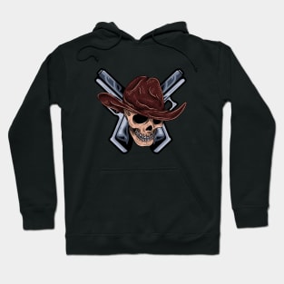 Cowboy skull Hoodie